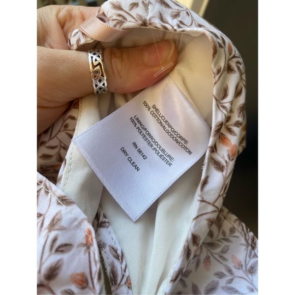 Gal Meets Glam NWT Rue Ruffle Pearl Floral Jumpsuit, Size 2, MSRP $138 - Picture 7 of 11